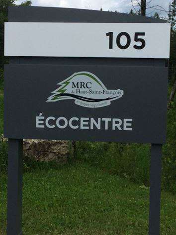 Écocentre MRC Haut-Saint-François